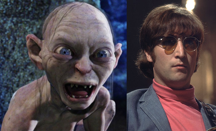 John Lennon wanted to play ring-obsessed creature Gollum. Photo: Getty