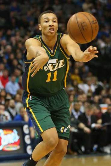Dante Exum, 20, is making waves in the NBA. Photo: Getty