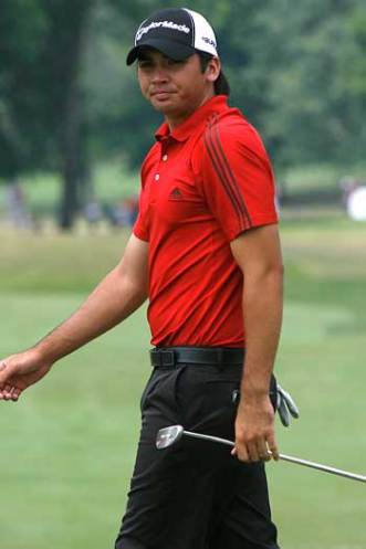 Jason Day competing on the Nationwide Tour in 2007. Photo: Getty