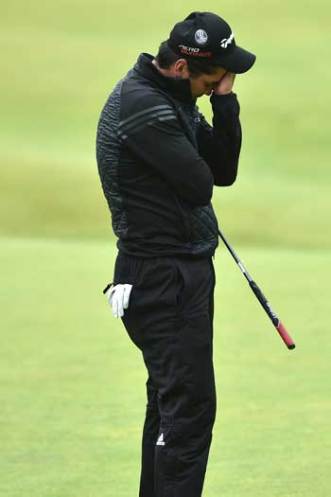 Day was agonisingly close to a play-off at the British Open. Photo: Getty