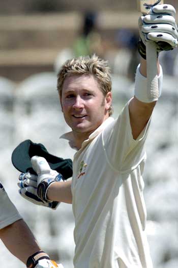 A young Pup scores a Test century on debut in Bangalore. Photo: Getty