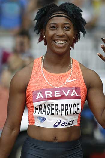 Jamaica's Shelly-Ann Fraser-Pryce. Photo: Getty