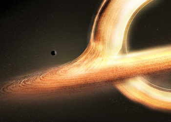 Currently, anything sucked in is thought to be trapped forever. Photo: Shutterstock