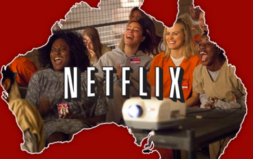 It's all because Netflix, with shows like Orange Is The New Black, is king in Australia. 