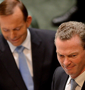 Christopher Pyne wasn't a fan of the PM's decision, earlier on Tuesday.