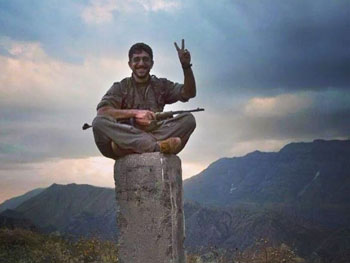 Mr Lelikan is a citizen journalist and currently lives in an Iraqi refugee camp. Photo: ABC