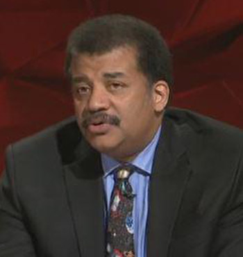 Mr Tyson says there is a chance alien life will be discovered.