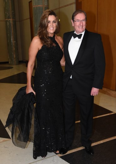 Peta Credlin and husband Brian Loughnane 