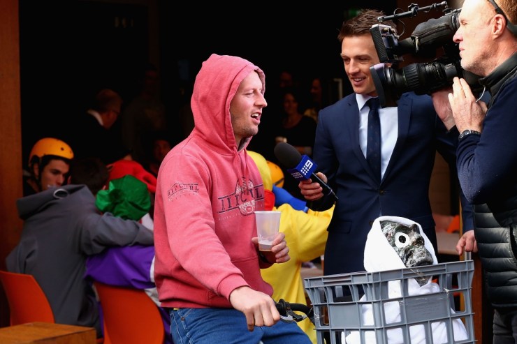 James Kelly phones home.