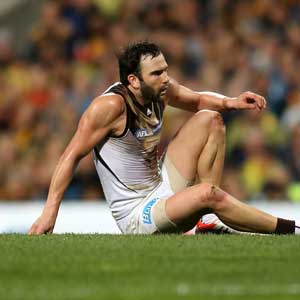 Jordan Lewis knows it will be tough from here for the Hawks. Photo: Getty
