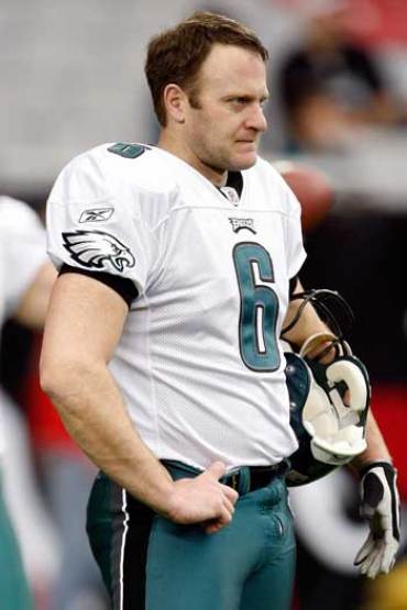 Sav Rocca during his Philadelphia Eagles days. Photo: Getty