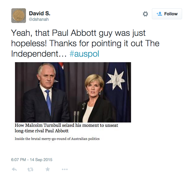 Twitter screenshot
