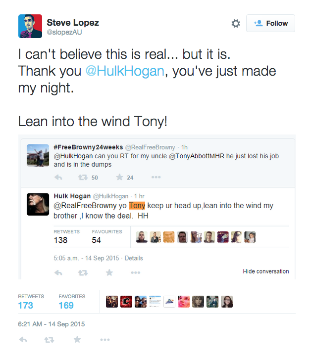 Twitter screenshot