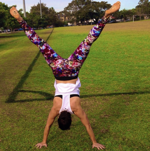 Blogger Jess Robinson is guilty of wearing her workout gear everywhere.