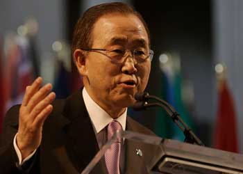 UN. Secretary General Ban Ki-moon