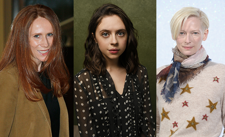 Left-right: Catherine Tate, Bel Powley and Tilda Swinton could all fill the role with aplomb.