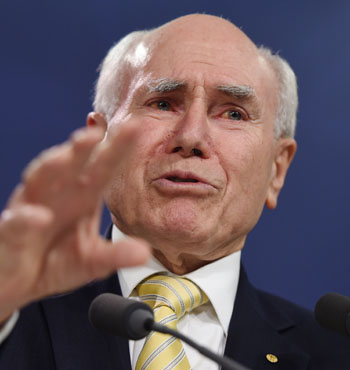 Mr Turnbull said he would replicate John Howard's 'gold standard' processes.