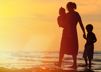 Obviously, having children doesn't always equal unhappiness. Photo: Shutterstock
