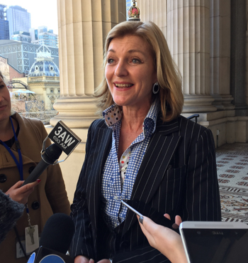 Sex Party MP Fiona Patten welcomes the new bill to be based on hers.