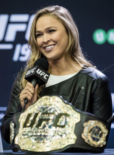 Ronda Rousey.
