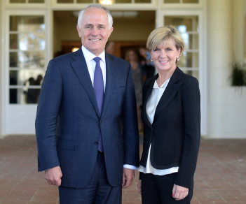 malcolm turnbull julie bishop