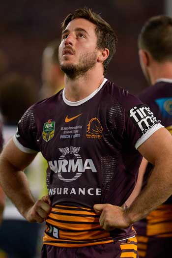 Ben Hunt's drop handed the Cowboys the chance to score the field goal. Photo: Getty