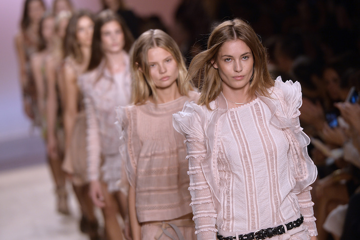 Boho chic at Isabel Marant.