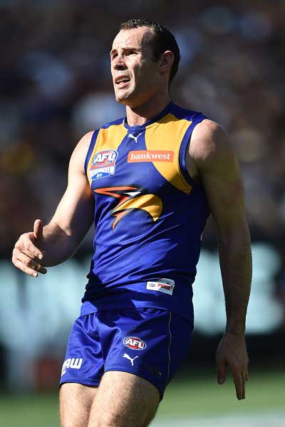 Shannon Hurn's trustworthy right boot let him down badly. Photo: AAP