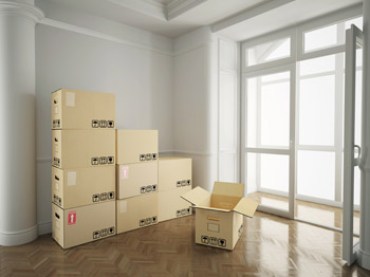 boxes moving house