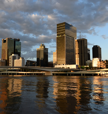 Brisbane city.