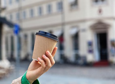 Your morning take-away is a hard habit to kick. 