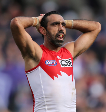 The Swans star was plagued by boos during his AFL career. 