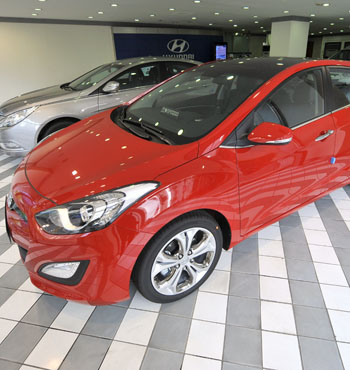 Australia's top four selling cars are all smaller vehicles – including the Hyundai i30.