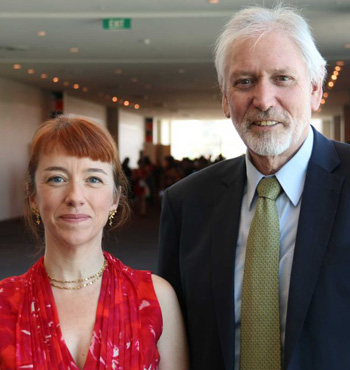 Professor Emily Banks and Professor Alan Lopez addressed a WA Cancer Council smoking conference.