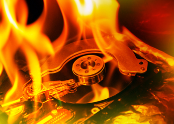 tech burn flame
