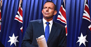 The seven-year old was discussing Tony Abbott's views on same-sex marriage in class. Photo: AAP