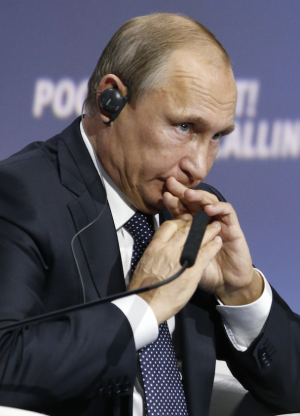 Mr Putin and Russia are still under pressure to answer MH17 questions, despite his government's deflections. Photo: Getty