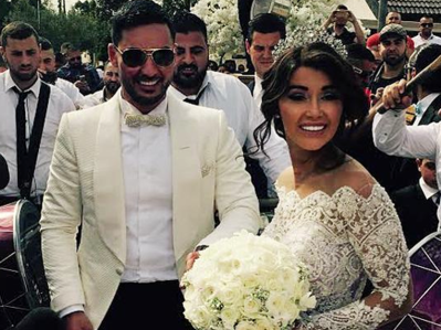 The couple made headlines at their extravagant wedding.