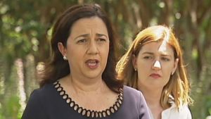 Annastacia Palaszczuk supports baby asha