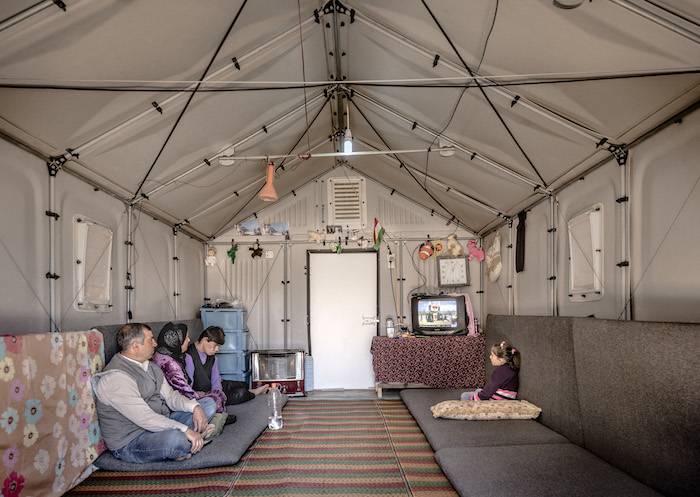 Better Shelter housing units in Kawergosk, Iraq. Photo: Better Shelter