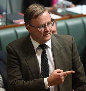 Labor was quick to point the finger at Mr Brough.