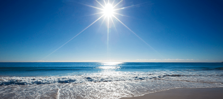 sunny beach