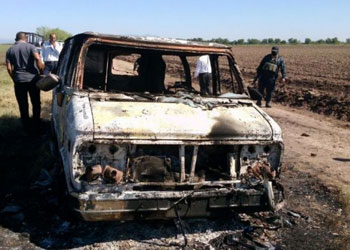 burnt out van mexico