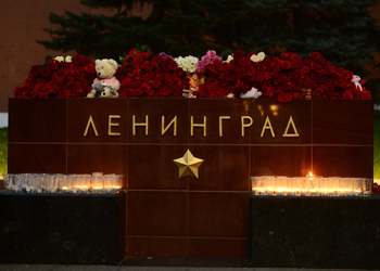 coffin, Russian crash victims