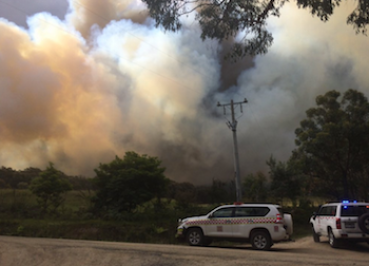 Devon North bushfire