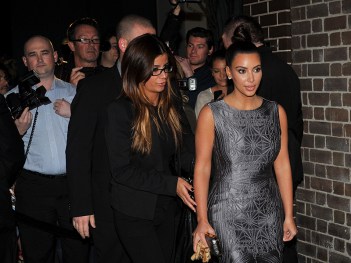 Kim Kardashian's posterior is often glamorised in the media. Photo: AAP
