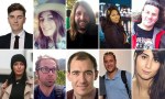 Some of the reported victims from the tragic attacks.
