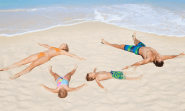 sunbaking