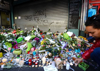 vigil paris attacks