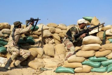 The battle to recapture Ramadi began in November. Photo: ABC